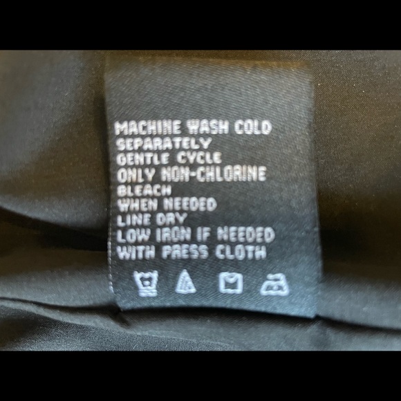 G BY GIULIANA MOTO FAUX LEATHER JACKET black - Picture 9 of 14